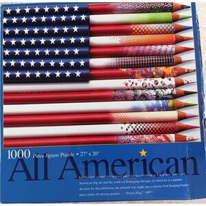 All American NEW 1000 Piece Jigsaw Puzzle 27”x20” Sealed by Ceaco